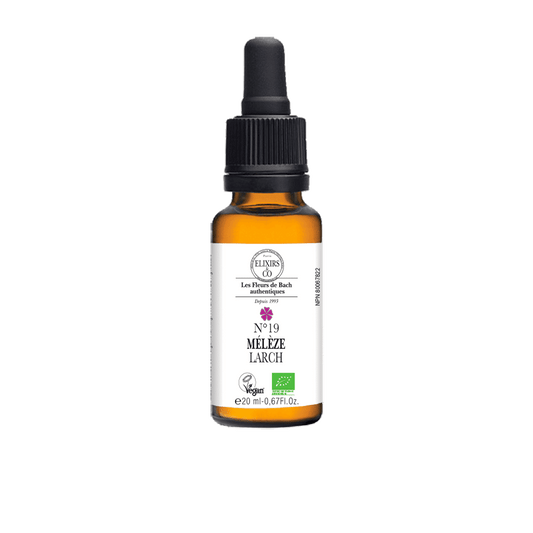 ORGANIC SINGLE BACH FLOWER ELIXIRS No19 Larch BIO 20 mL