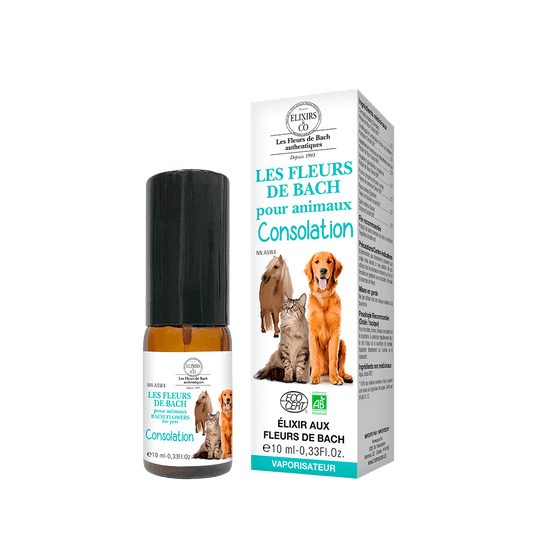 ORGANIC BACH FLOWERS ELIXIRS FOR PETS Organic Consolation 10 mL