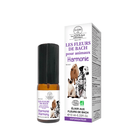 ORGANIC BACH FLOWERS ELIXIRS FOR PETS Organic Harmony 10 mL