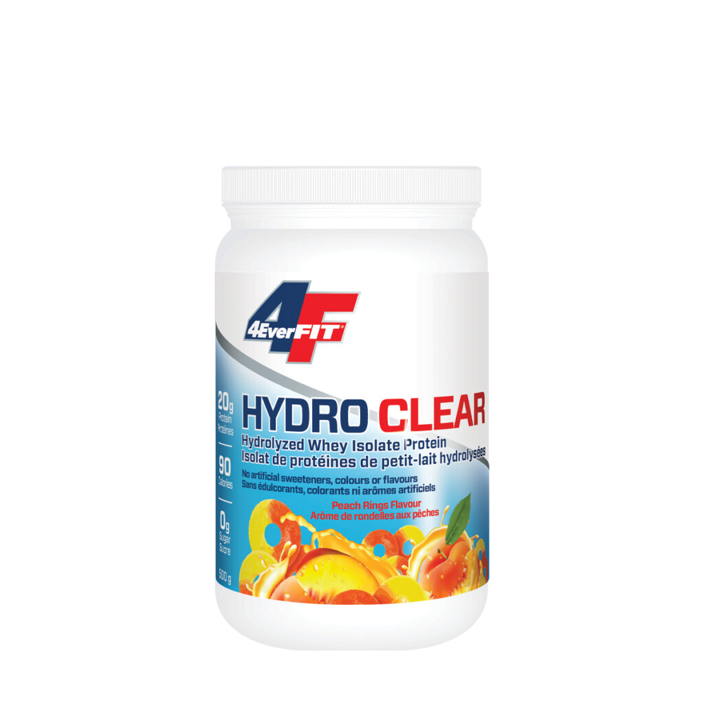 4EverFIT - Hydro Clear 100% Whey Protein Hydrosylate - Peach Ring - 20 ...