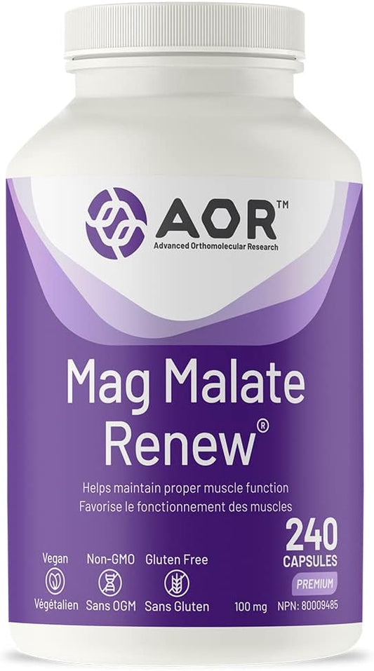 AOR - Mag Malate Renew 240caps