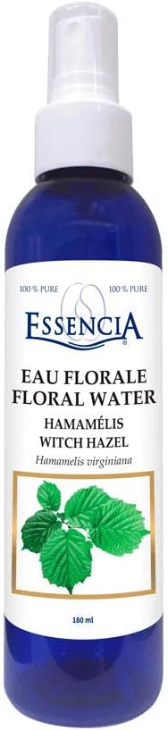 Essencia - Organic FLORAL WATERS (F. W.) Witch Hazel Floral Water 180 mL
