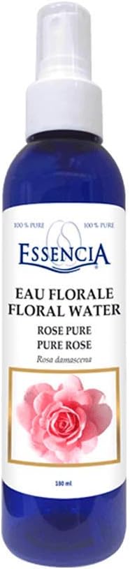 Essencia - Organic FLORAL WATERS (F. W.) Pure Rose Floral Water 180 mL