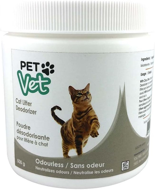 Homeocan - PETVET Deodorizing Litter Powder - Unscented 500 g