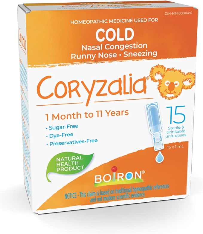 Boiron - Coryzalia Children - 15 x 1mL