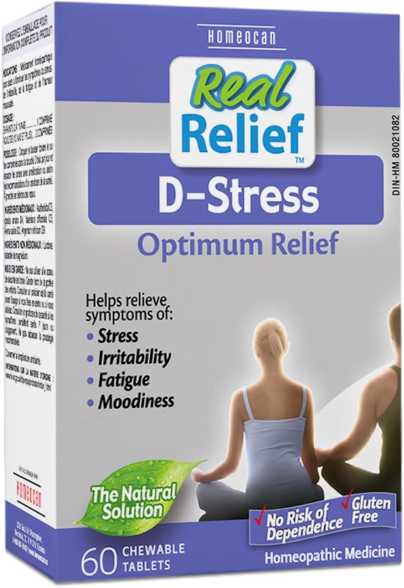 Homeocan - REAL RELIEF LINE (FOR ADULTS) TABLETS D-Stress 60 comp