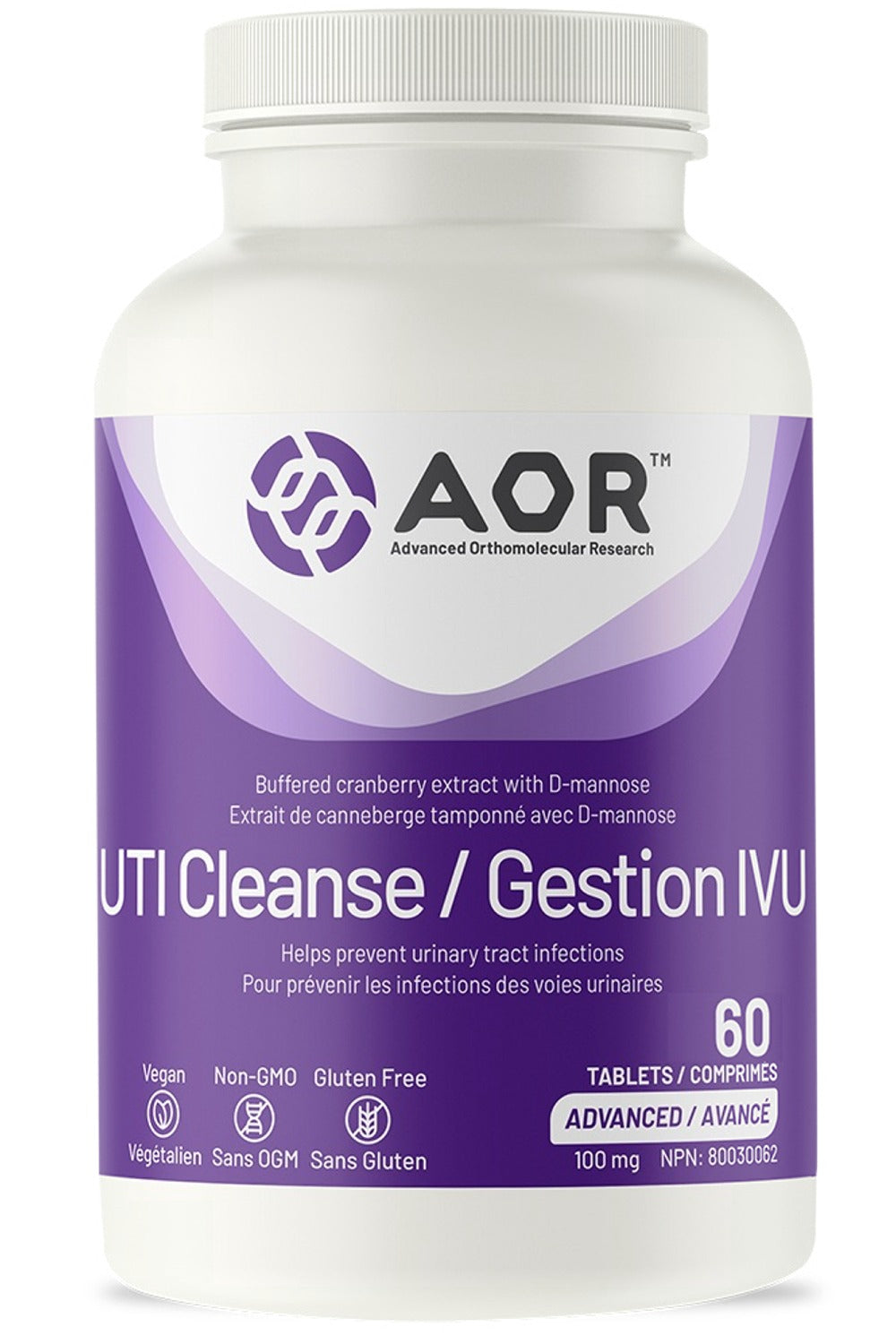 AOR - UTI Cleanse 60tabs