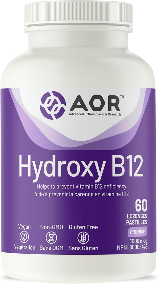 AOR - Hydroxy B12 60 lozenges