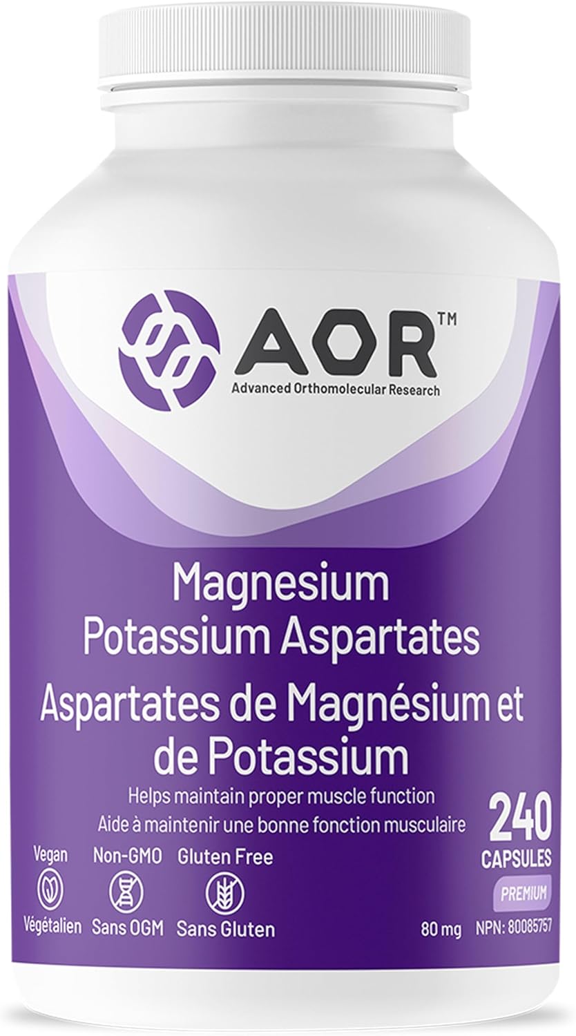 AOR - Magnesium Potassium Aspartates 240caps