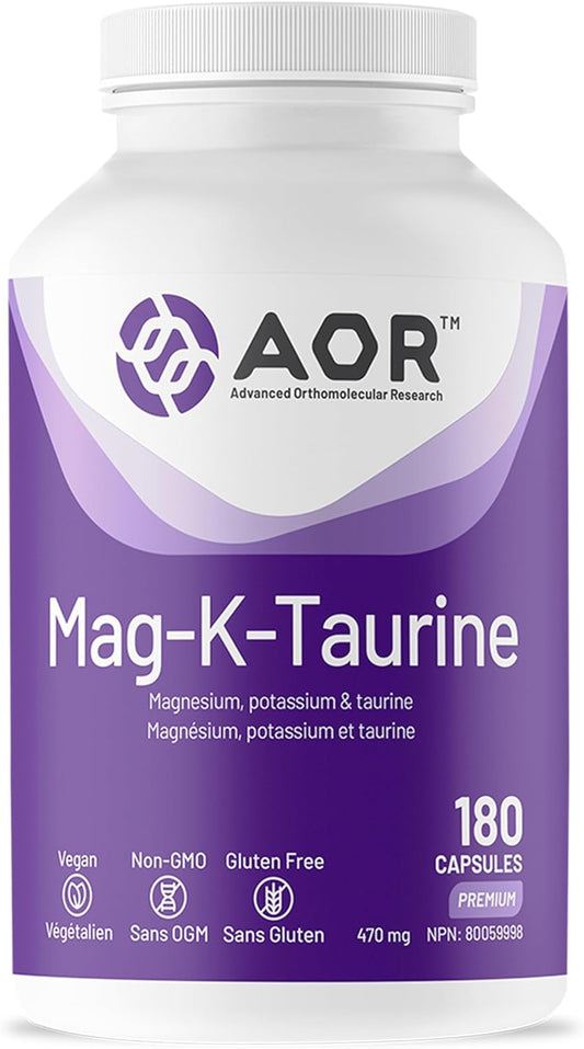 AOR - Mag-K-Taurine 180caps
