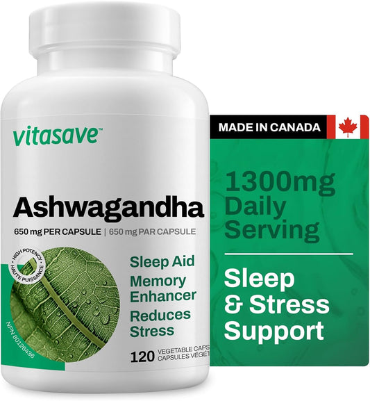 Vitasave Ashwagandha (120 VCaps)