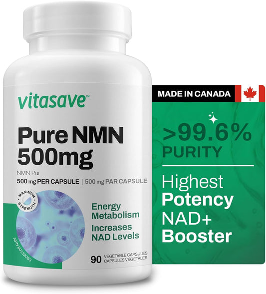 Vitasave Pure NMN 500mg (90 VCaps)