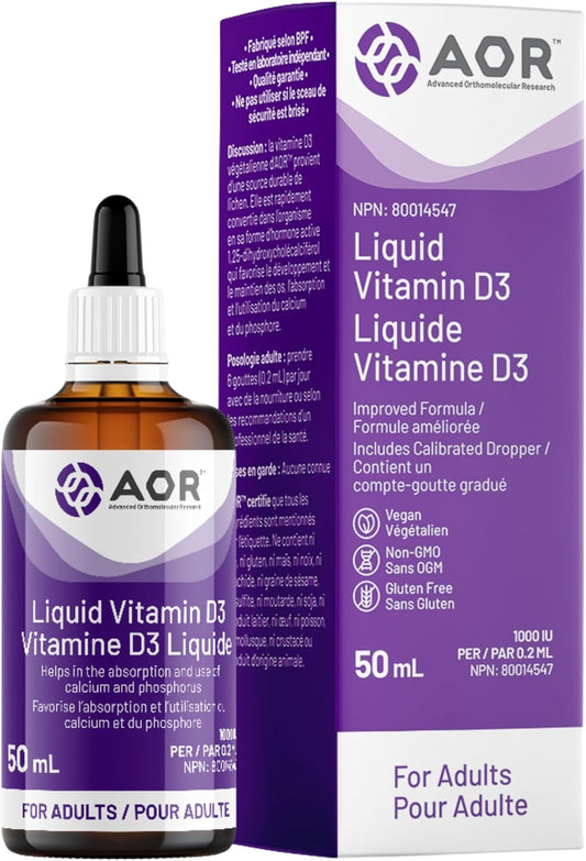 AOR - Vitamin D3 50ml (Adult)