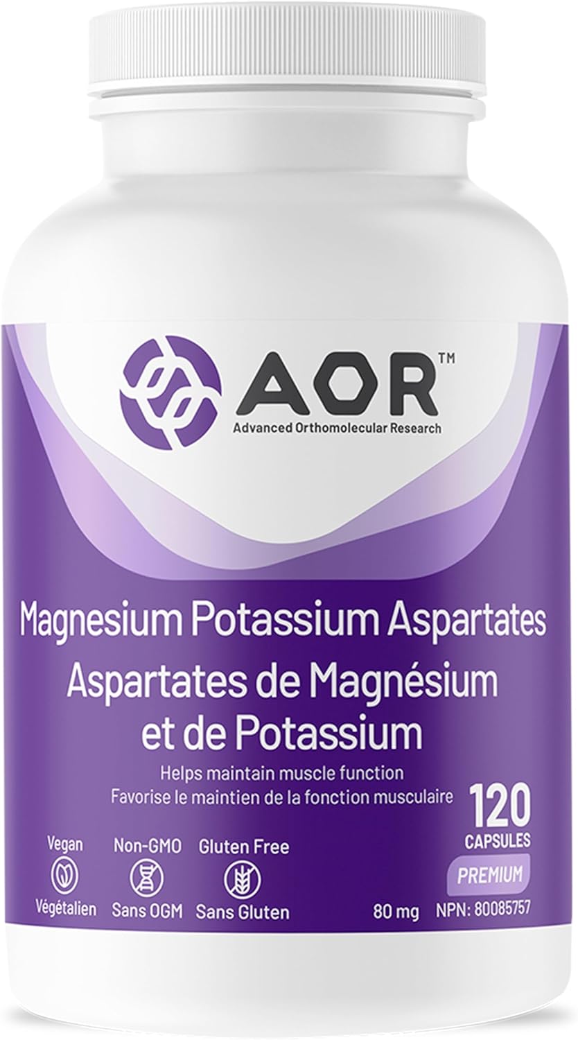 AOR - Magnesium Potassium Aspartates 120caps
