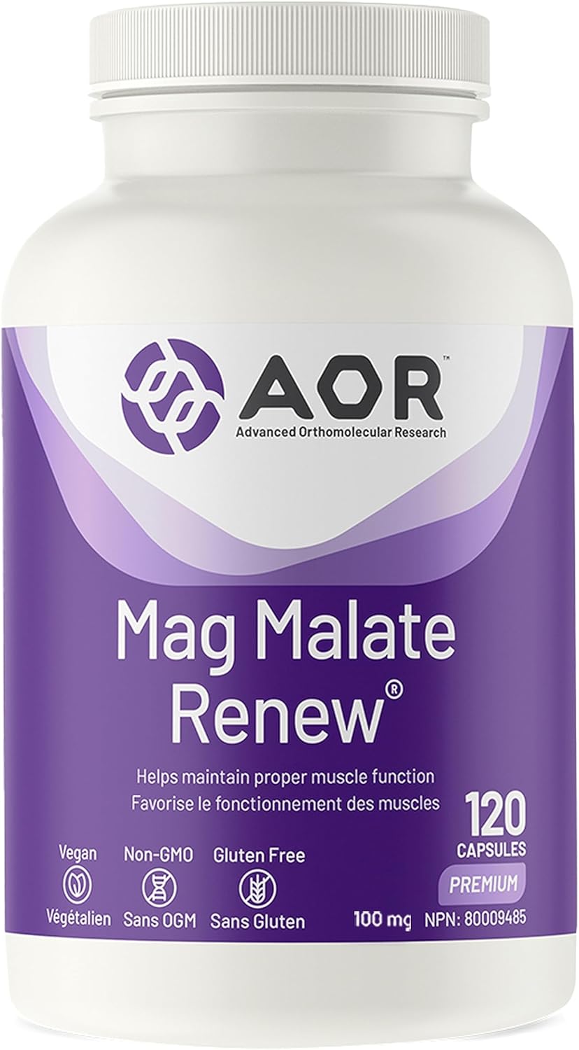 AOR - Mag Malate Renew 120caps