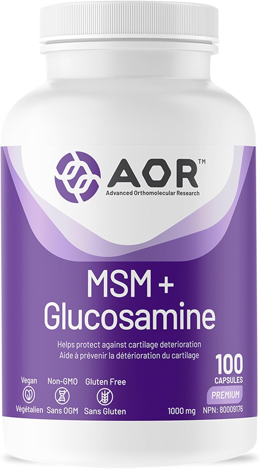 AOR - MSM + Glucosamine 100caps