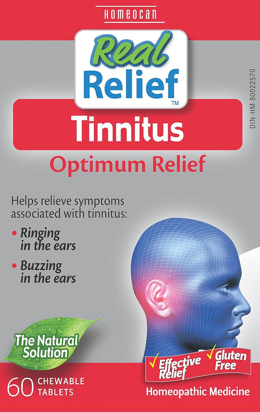Homeocan - REAL RELIEF LINE (FOR ADULTS) TABLETS Tinnitus 60 comp