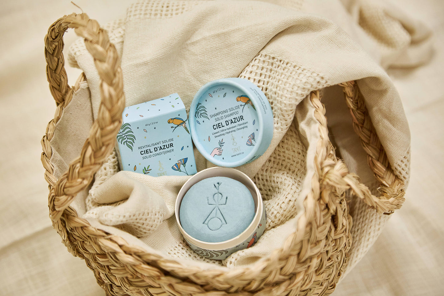 Shampoo Bar - Ciel D'Azur – Dry & brittle hair hydration