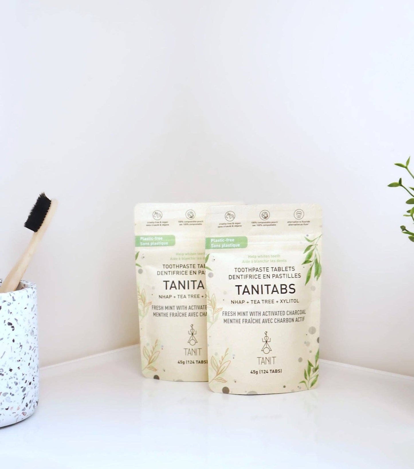 Tanitabs Eco-Refill Packs – Large (124 tabs) Compostable Pouch