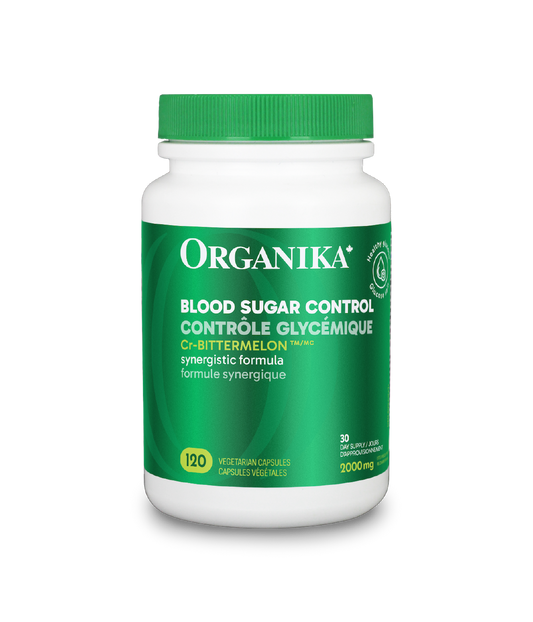 Organika - BLOOD SUGAR CONTROL 500MG 120VCAP