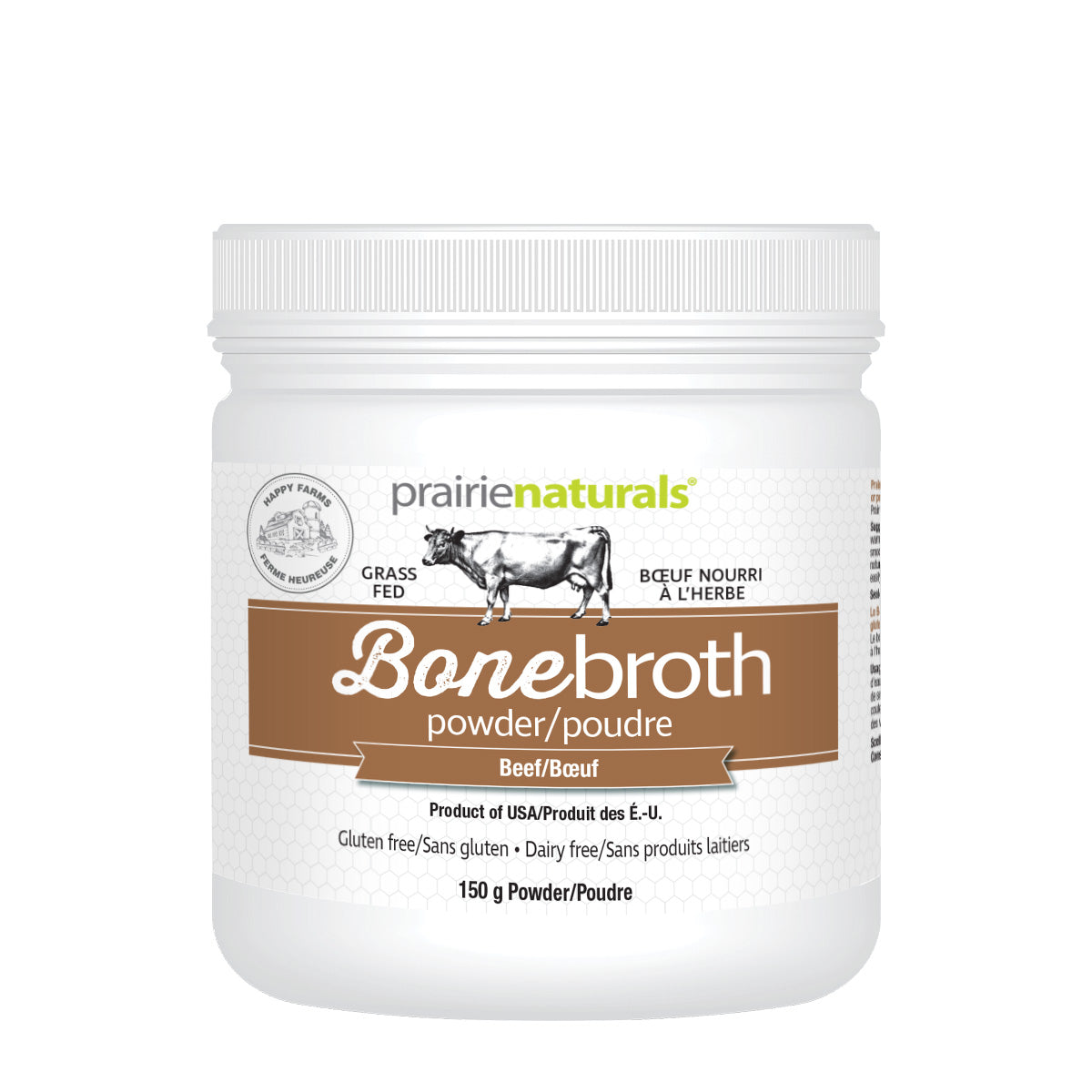 Prairie Naturals - Grass-Fed Beef Bone Broth - 150g