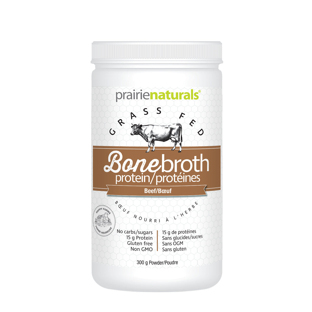Prairie Naturals - Grass-Fed Beef Bone Broth - 300g
