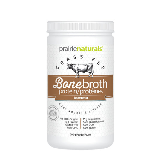 Prairie Naturals - Grass-Fed Beef Bone Broth - 300g