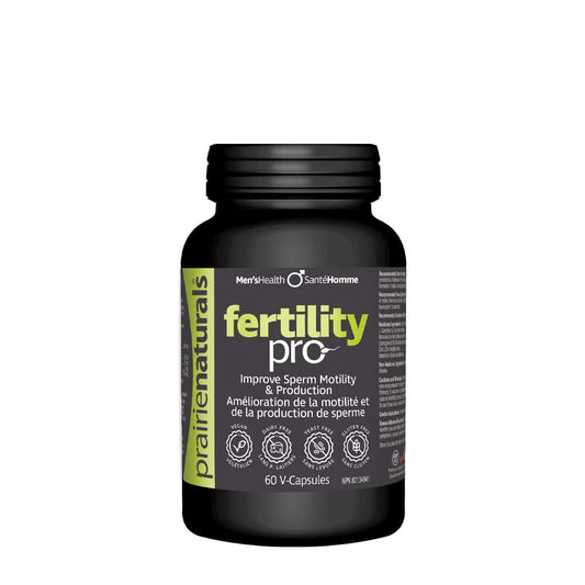 Prairie Naturals - Fertility Pro Coenzymes Q10, L-Carnitine & Mucuna Prurions - 60 Capsules