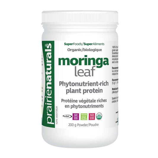 Prairie Naturals - Organic Moringa Leaf - 200g