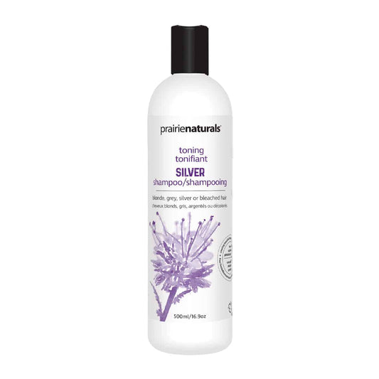 Prairie Naturals - Silver Shampoo for Blonde & Grey Hair - 500mL