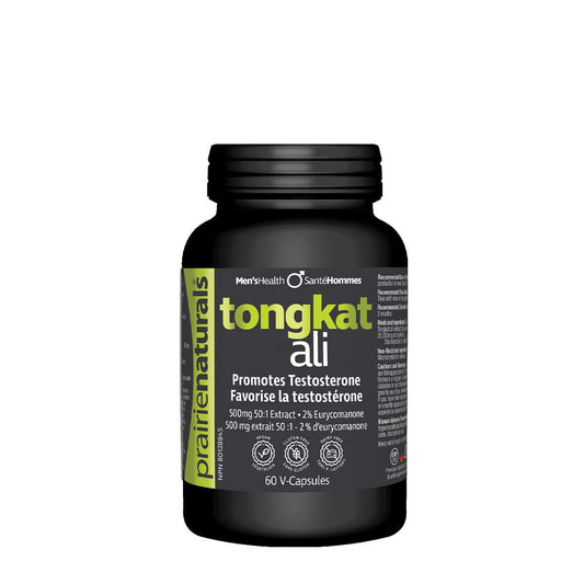 Prairie Naturals - Tongkat Ali 500mg 50:1 - 60 V-Caps