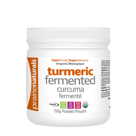 Prairie Naturals - Fermented & Organic Turmeric Powder - 150g