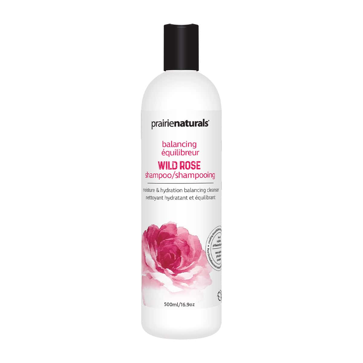 Prairie Naturals - Wild Rose Moisture Balancing Shampoo - 500mL