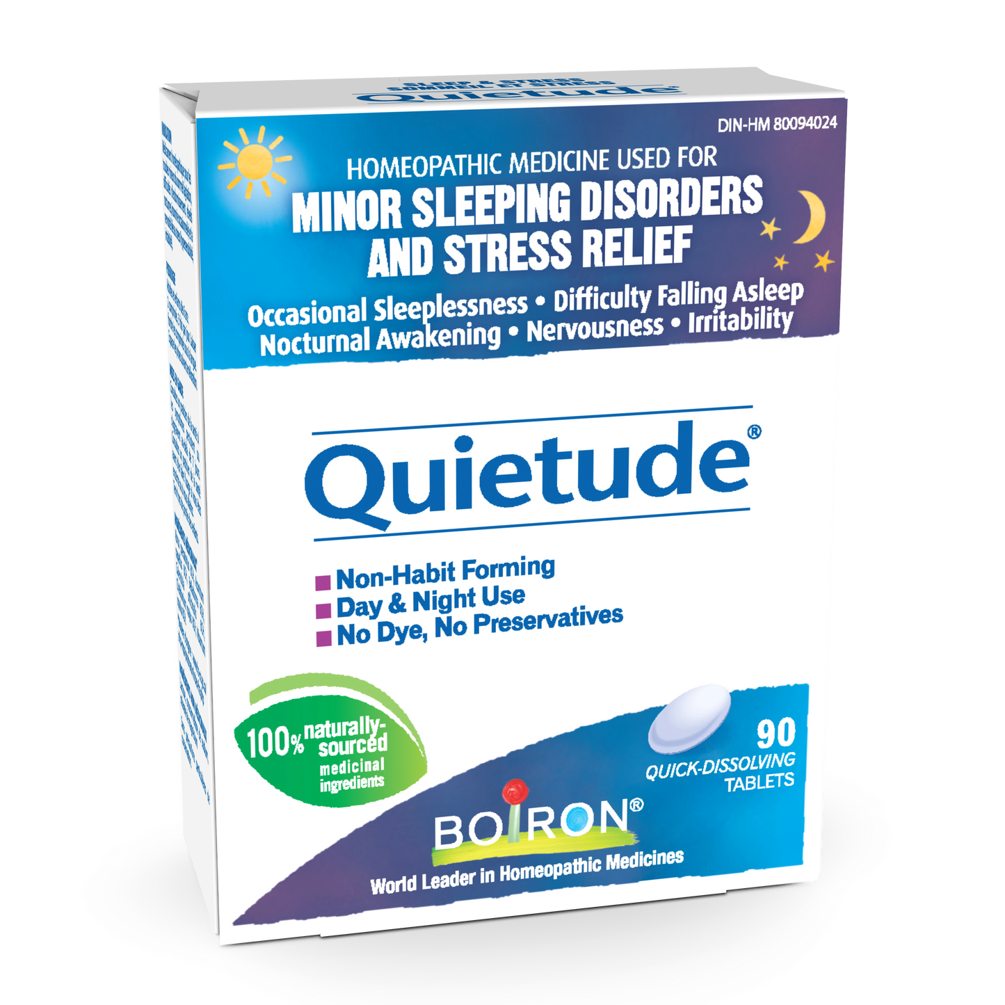 Boiron - Quietude - 90 quick-dissolving tablets