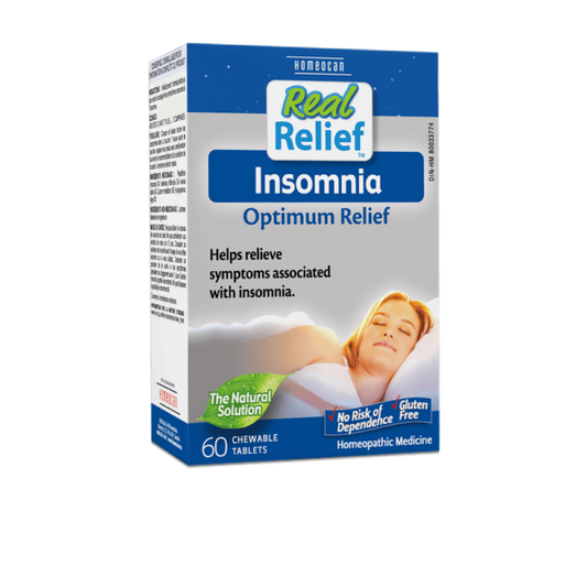 Homeocan - REAL RELIEF LINE (FOR ADULTS) TABLETS Insomnia 60 comp