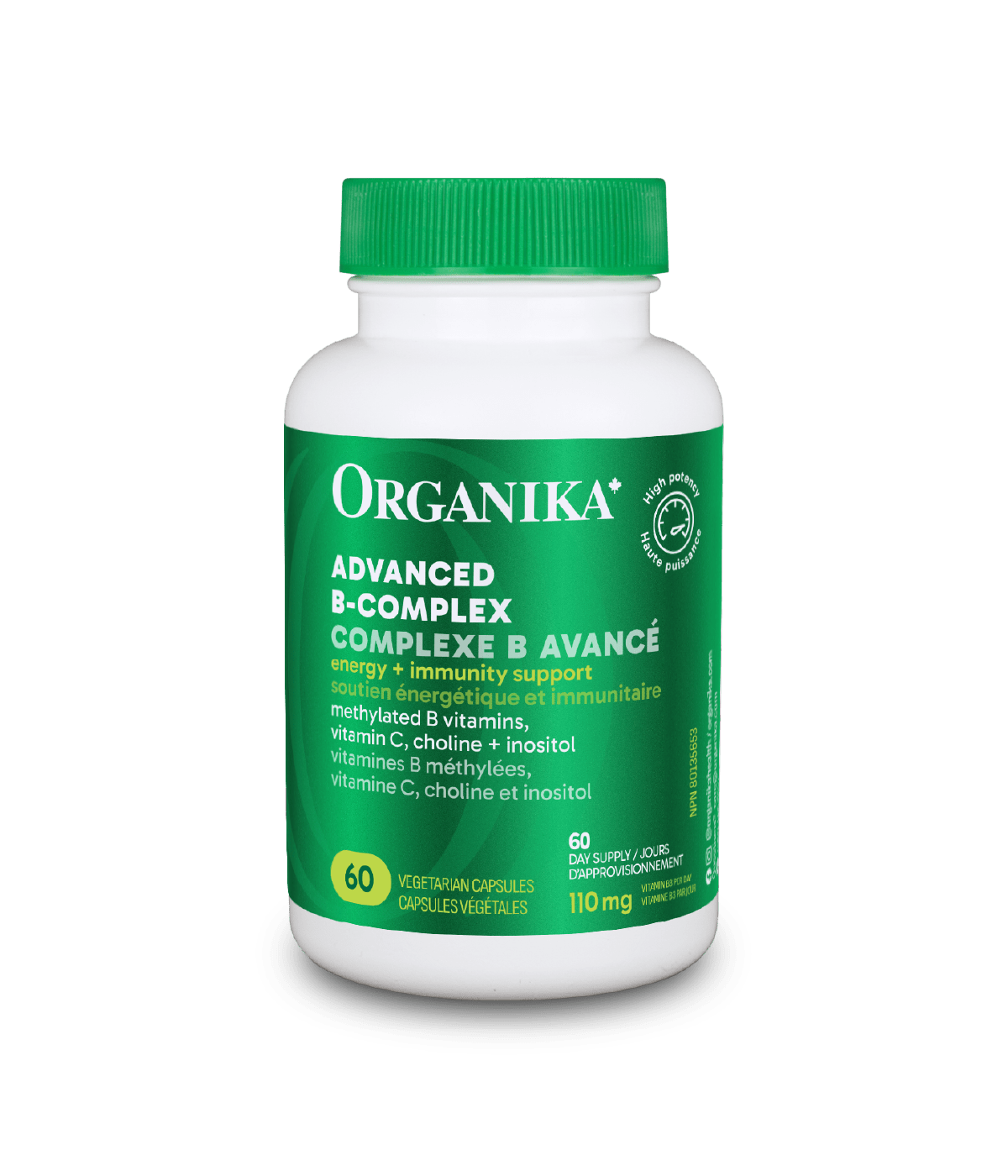 Organika - ADVANCED B-COMPLEX 60VCAPS