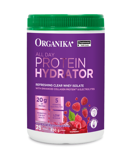 Organika - WHEY PROTEIN HYDRATOR RASPBERRY 650G