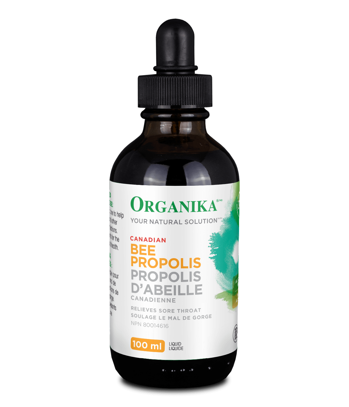 Organika - BEE PROPOLIS LIQUID ALCOHOL FREE DROPPER 100ML