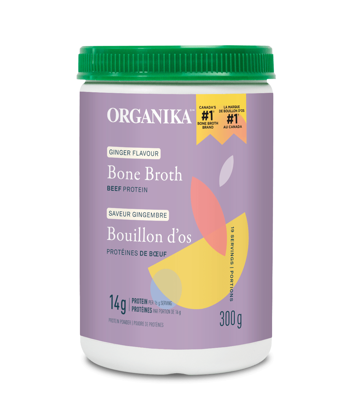 Organika - BONE BROTH BEEF GINGER 300G