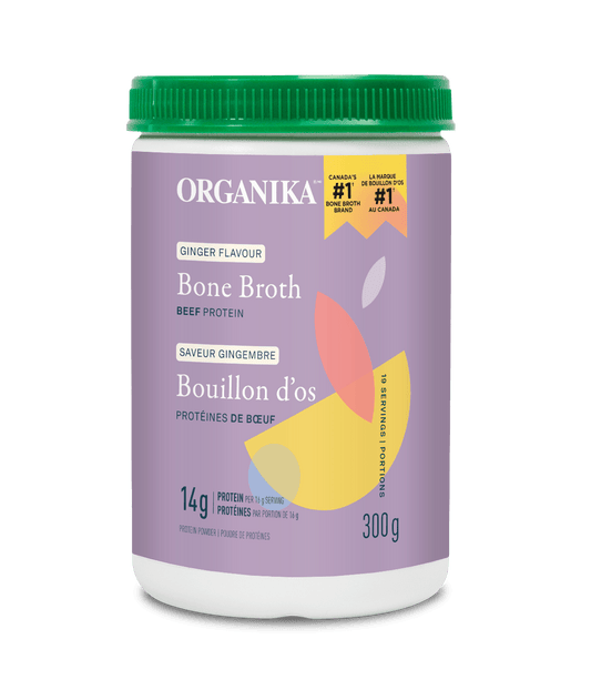 Organika - BONE BROTH BEEF GINGER 300G