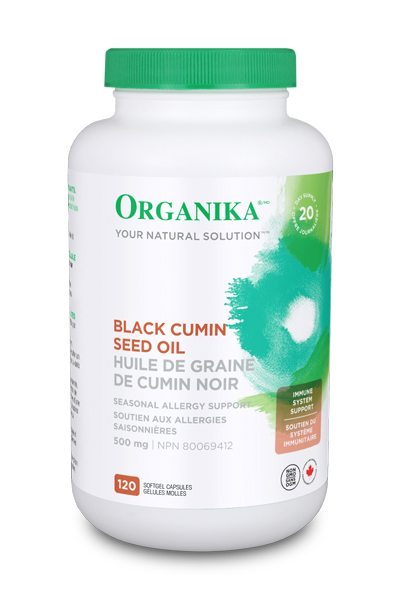 Organika - BLACK CUMIN SEED OIL 500MG 120SGEL