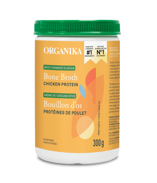 Organika - BONE BROTH CHICKEN TURMERIC PEPPER 300G