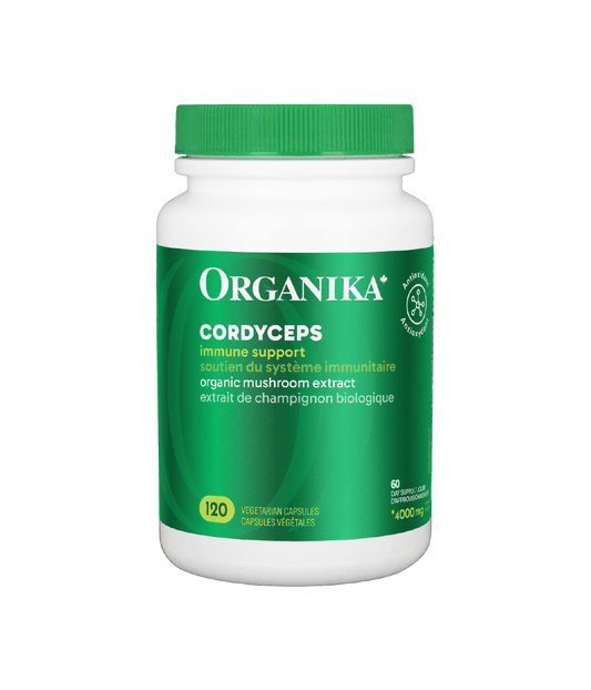 Organika - CORDYCEPS MUSHROOM ORGANIC 500MG 120CAP