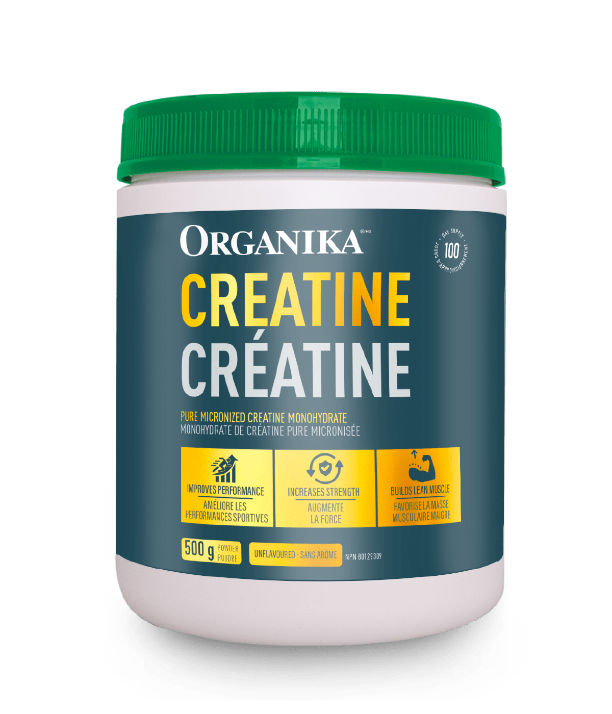Organika - CREATINE MICRONIZED MONOHYDRATE 500G