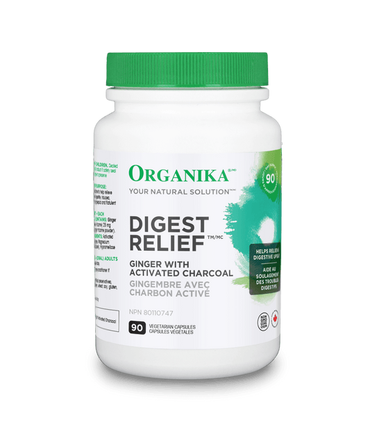 Organika - DIGEST RELIEF ACTIVATED CHARCOAL 90VCAP