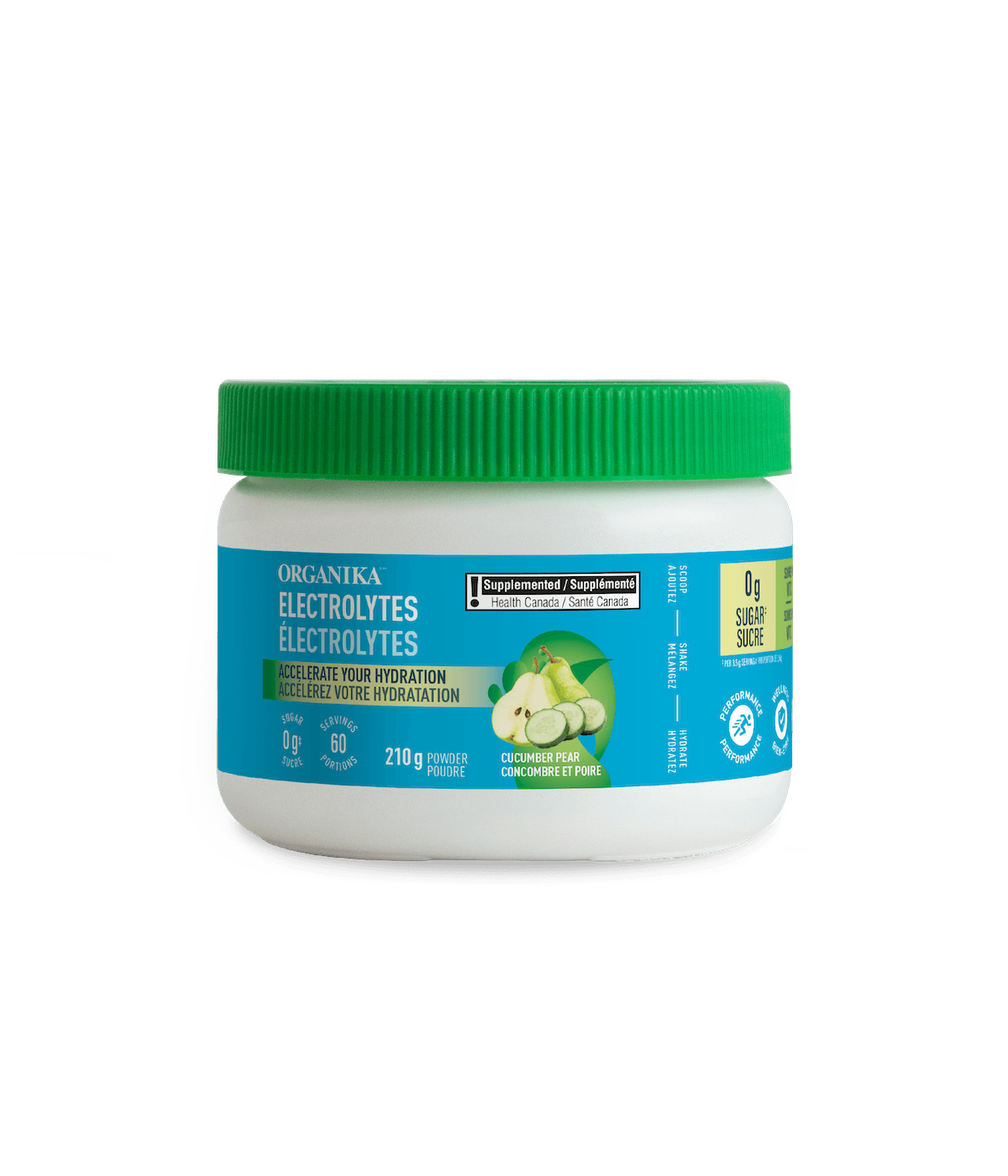 Organika - ELECTROLYTES CUCUMBER PEAR 210G