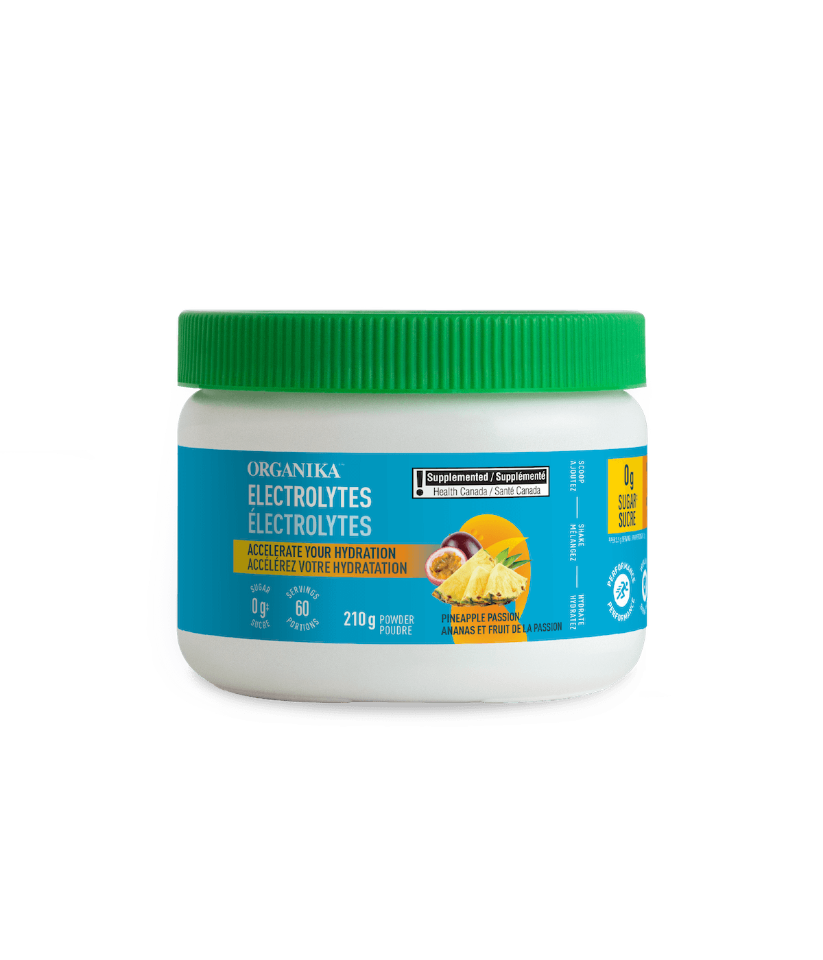 Organika - ELECTROLYTES PINEAPPLE PASSION 210G