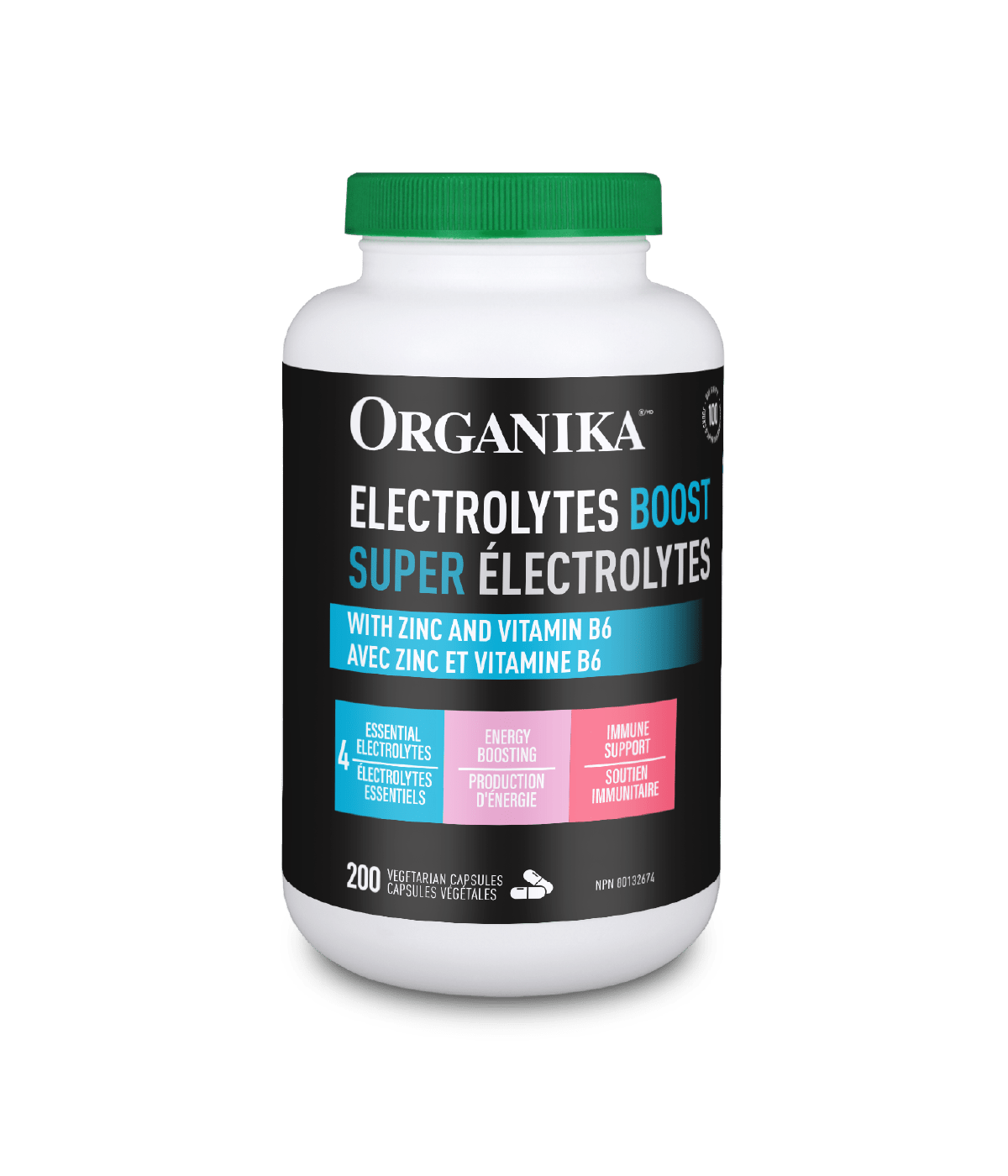 Organika - ELECTROLYTES BOOST CAPSULES 200VCAPS