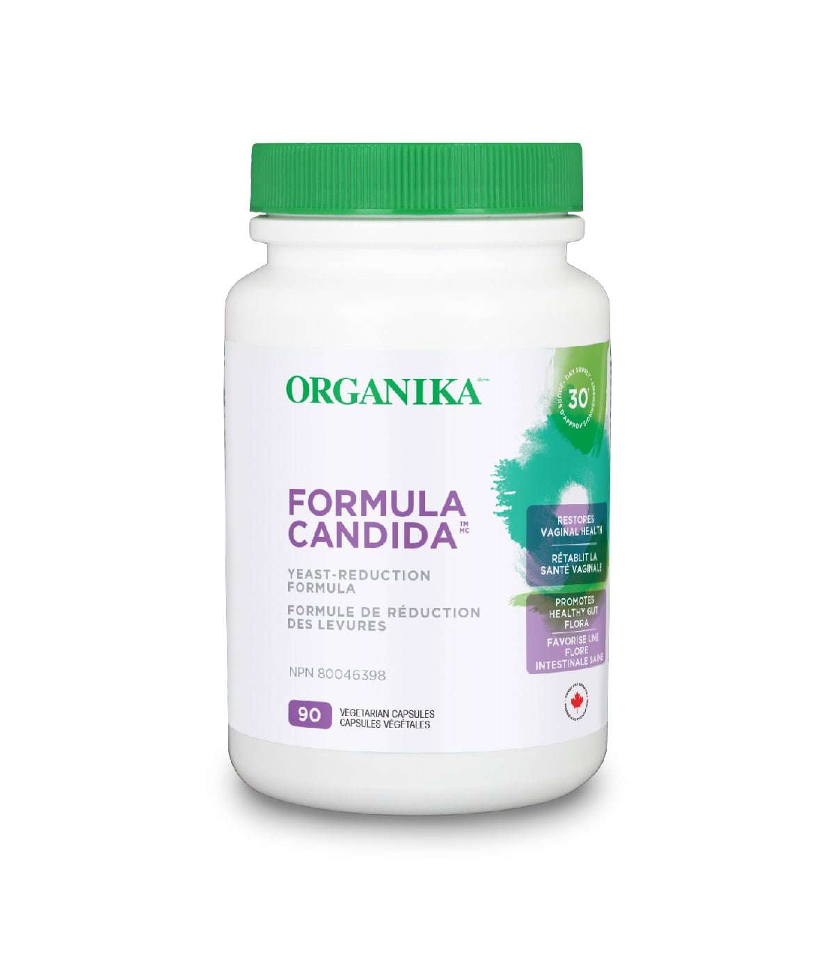 Organika - FORMULA CANDIDA WITH PROBIOTICS 90VCAP