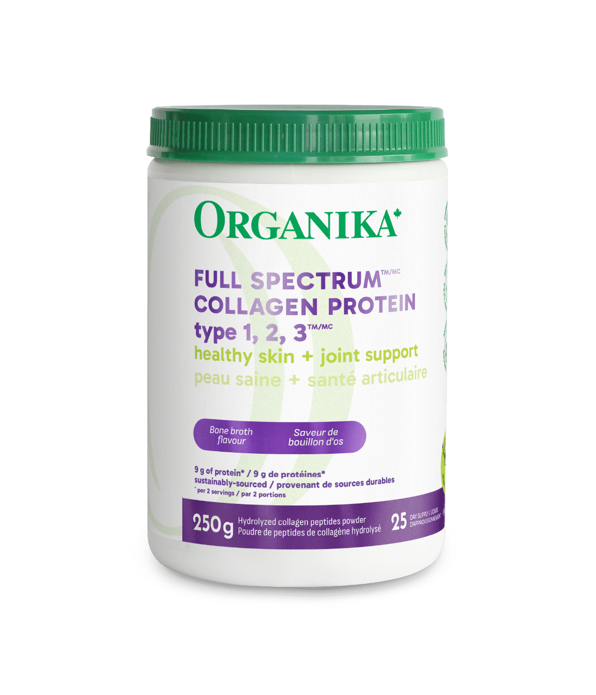 Organika - FULL SPECTRUM COLLAGEN TYPE 1,2,3 250G